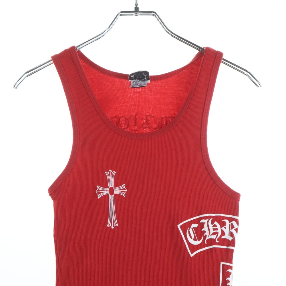 CHROME HEARTS(クロムハーツ) OLD TANK TOP オールド CHクロス リブ
