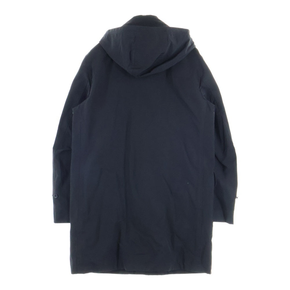 SOPH.(ソフネット) 裏地カモフラ ダッフルコート ブラック SOPH-145091