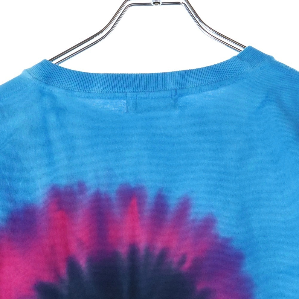 BED J.W. FORD(ベッドフォード) Tyedye Long Sleeve T-shirt タイダイ柄 クルーネック 長袖Tシャツ ロングスリーブ ブルー/ピンク 22AW-B-CS01