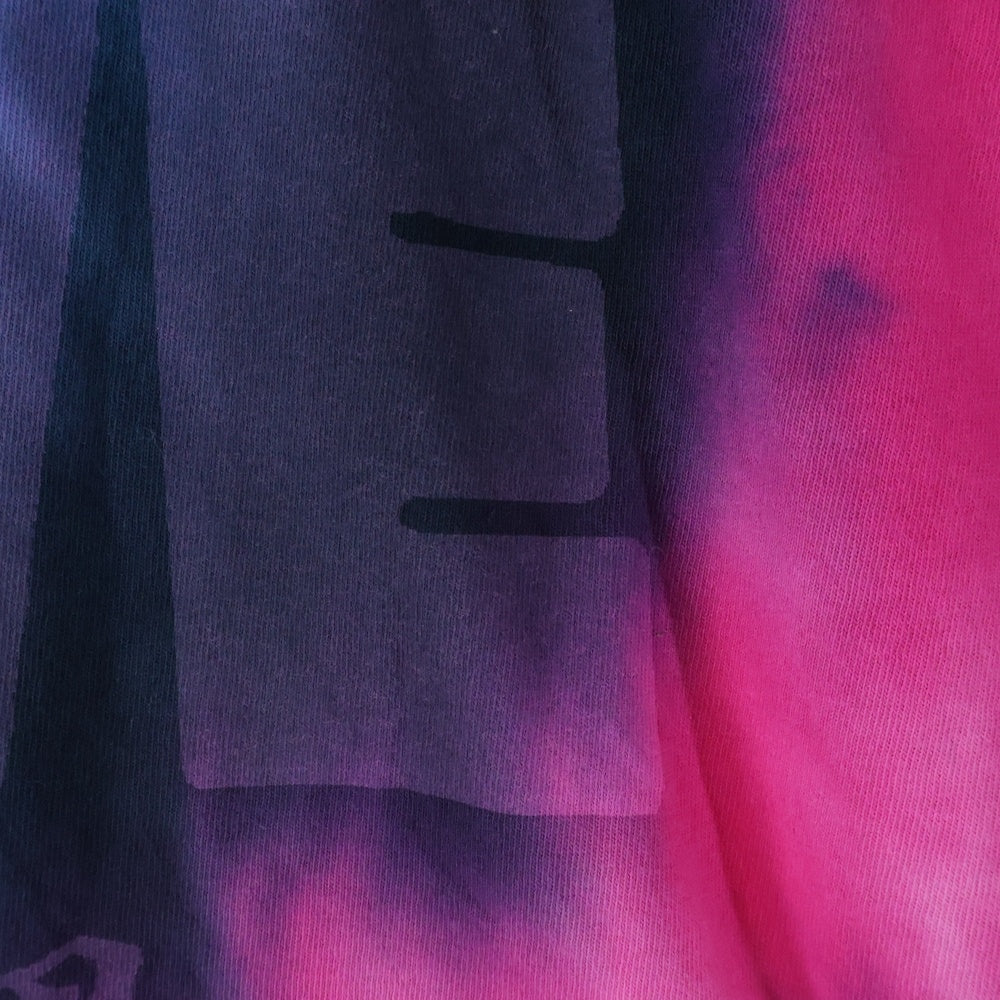 BED J.W. FORD(ベッドフォード) Tyedye Long Sleeve T-shirt タイダイ柄 クルーネック 長袖Tシャツ ロングスリーブ ブルー/ピンク 22AW-B-CS01