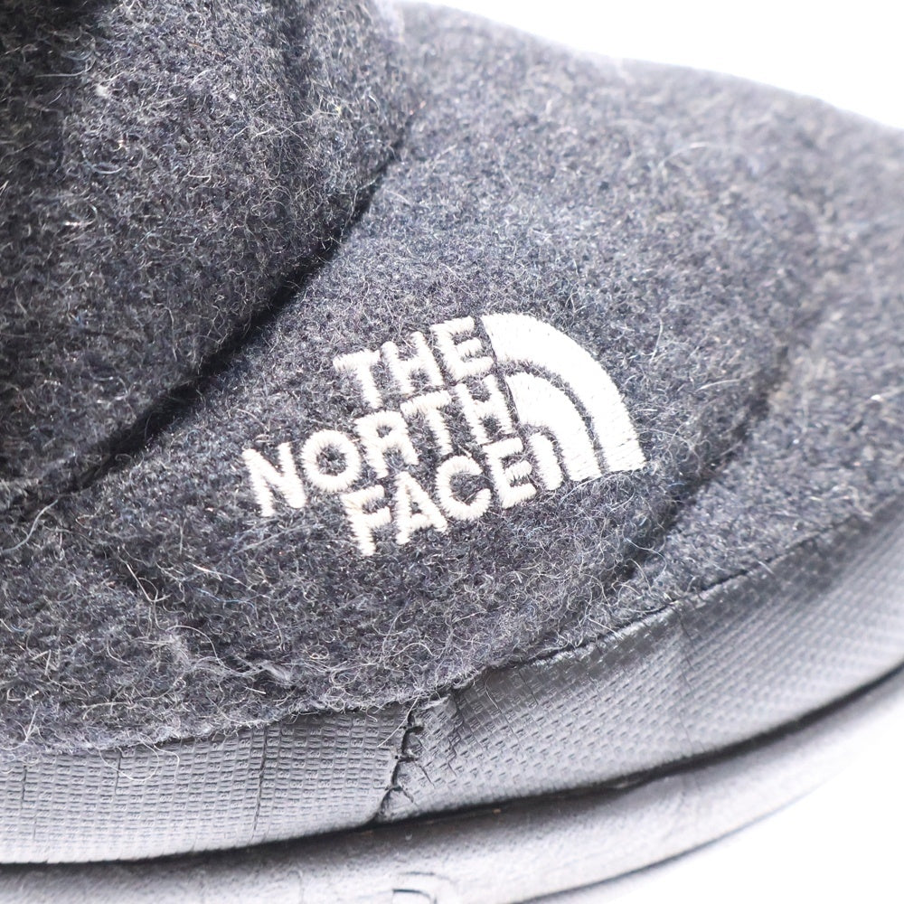 THE NORTH FACE(ザノースフェイス) Nuptse Bootie Wool ヌプシ ウール スノーブーツ グレー US9/27.0cm NF51485