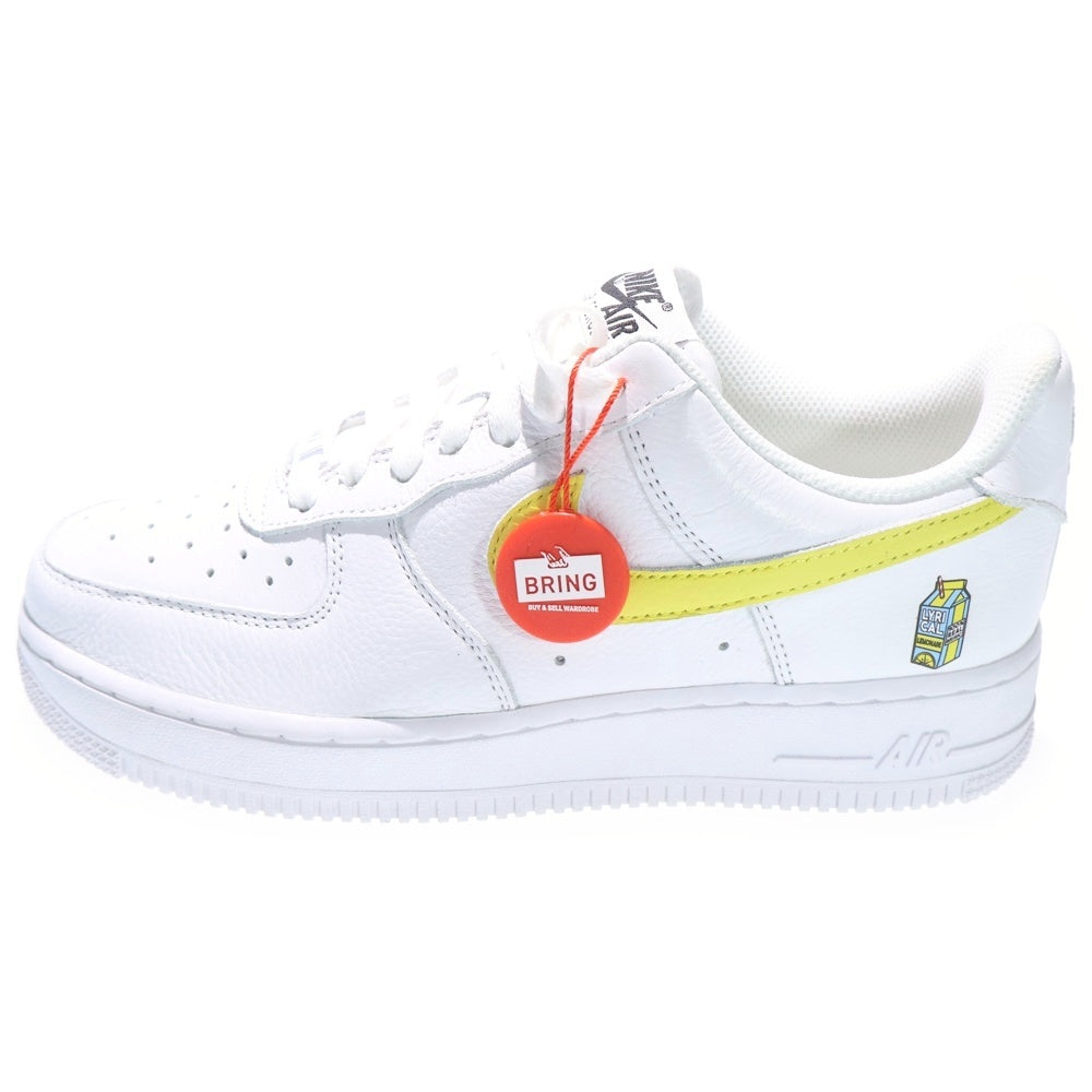 NIKE(ナイキ) WMNS AIR FORCE 1 LOW BY YOU LYRICAL LEMONADE ウィメンズ バイユー エアフォースワン リリカル レモネード ローカットスニーカー US8/25.0cm DN4165-991 レディース