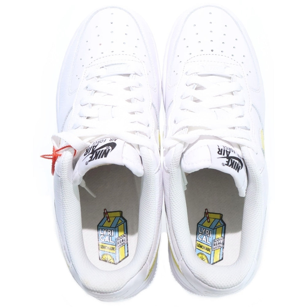 NIKE(ナイキ) WMNS AIR FORCE 1 LOW BY YOU LYRICAL LEMONADE ウィメンズ バイユー エアフォースワン リリカル レモネード ローカットスニーカー US8/25.0cm DN4165-991 レディース