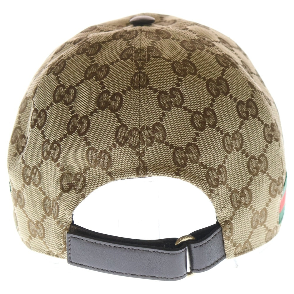 GUCCI(グッチ) GGキャンパス ベースボールキャップ マルチ