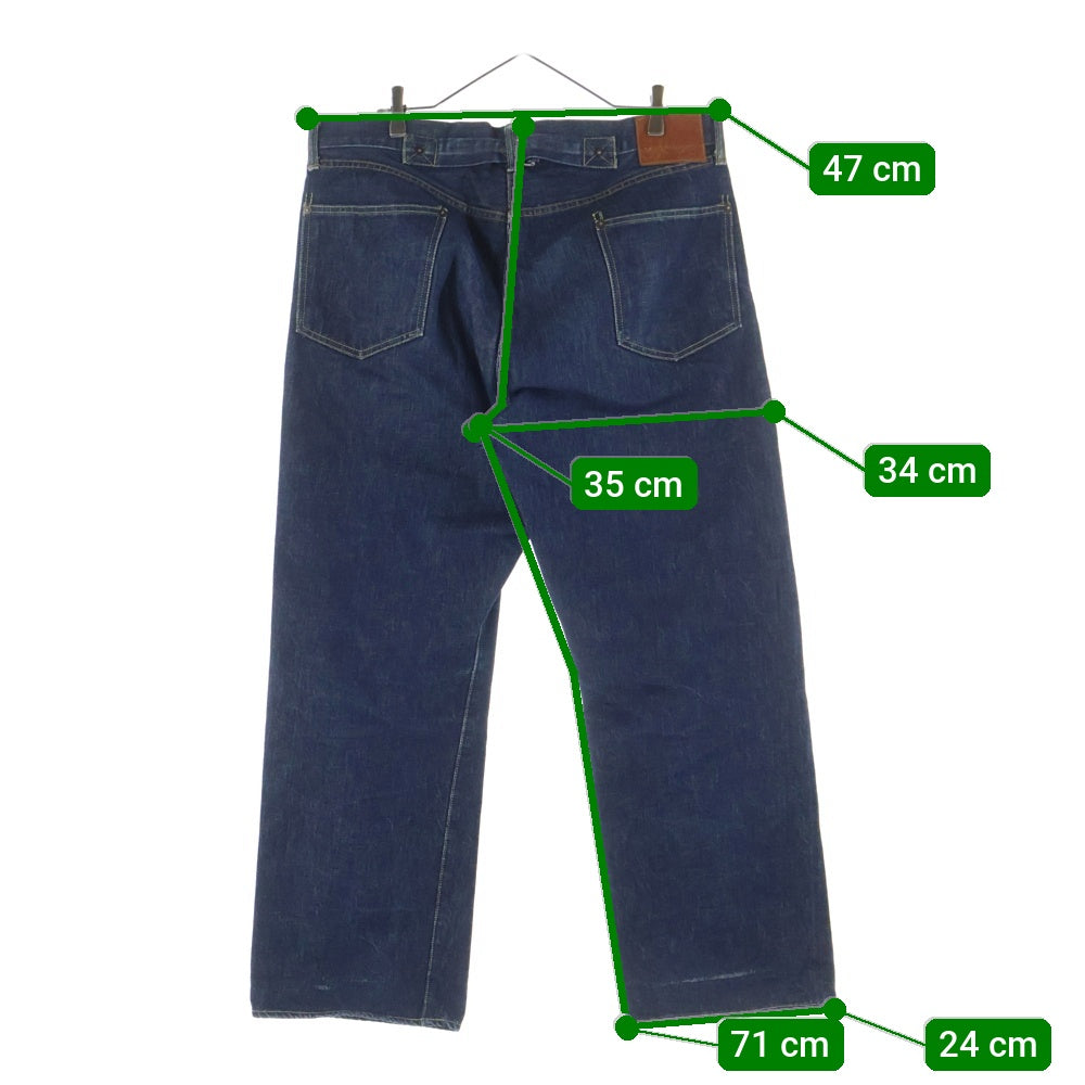 TENDERLOIN(テンダーロイン) ボタンフライ デニムパンツ インディゴ