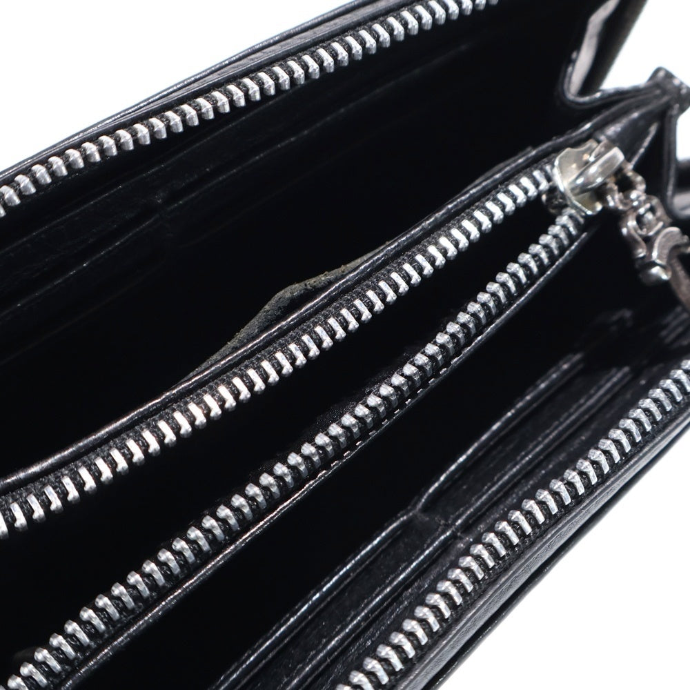 正規店購入 CHROME HEARTS REC F ZIP PLANE 長財布 CHROME HEARTS クロムハーツ REC F ZIP#2 プレーンウォレット 財布