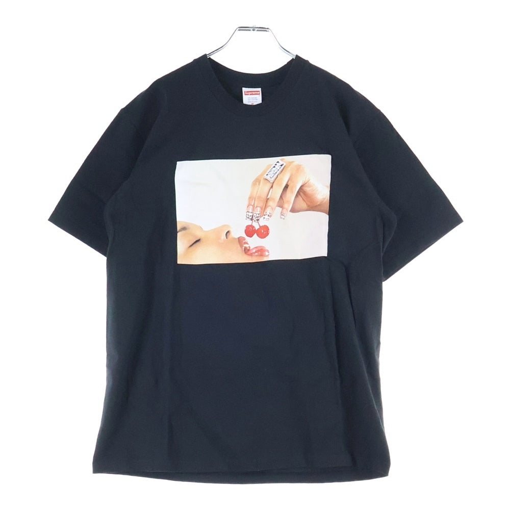 SUPREME(シュプリーム) 20SS Cherries Tee チェリープリント クルーネック 半袖Tシャツ カットソー ブラック