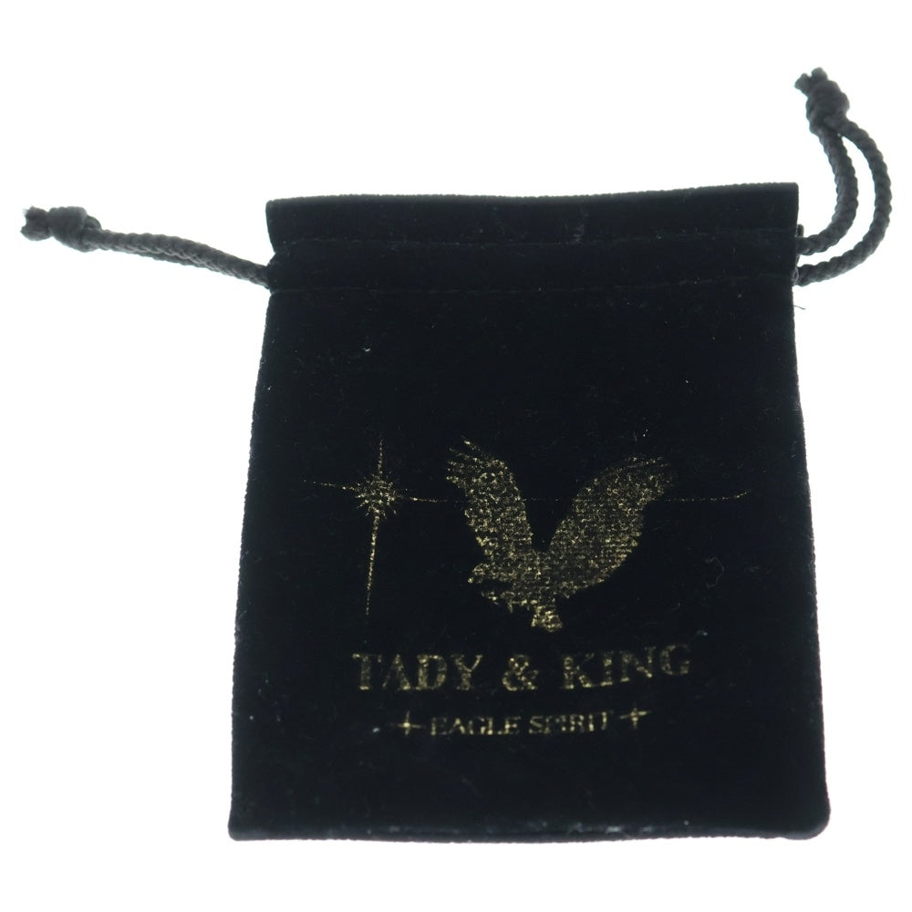 TADY & KING(タディアンドキング) K18 特大イーグル頭金 ネックレストップ シルバー/ゴールド