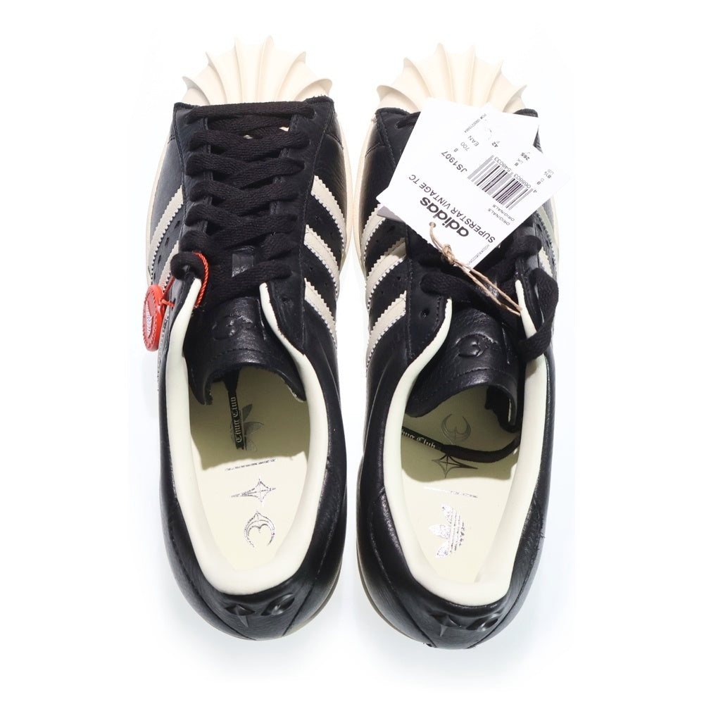 adidas(アディダス) ×THUG CLUB Superstar Vintage サグクラブ スーパースター ヴィンテージ ローカットスニーカー ブラック US8.5/26.5cm JS1907