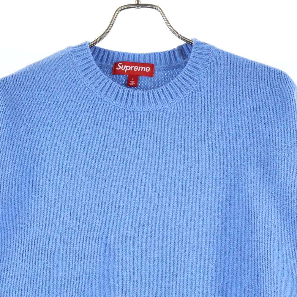 SUPREME(シュプリーム) 25AW Angora Script Sweater バックロゴ