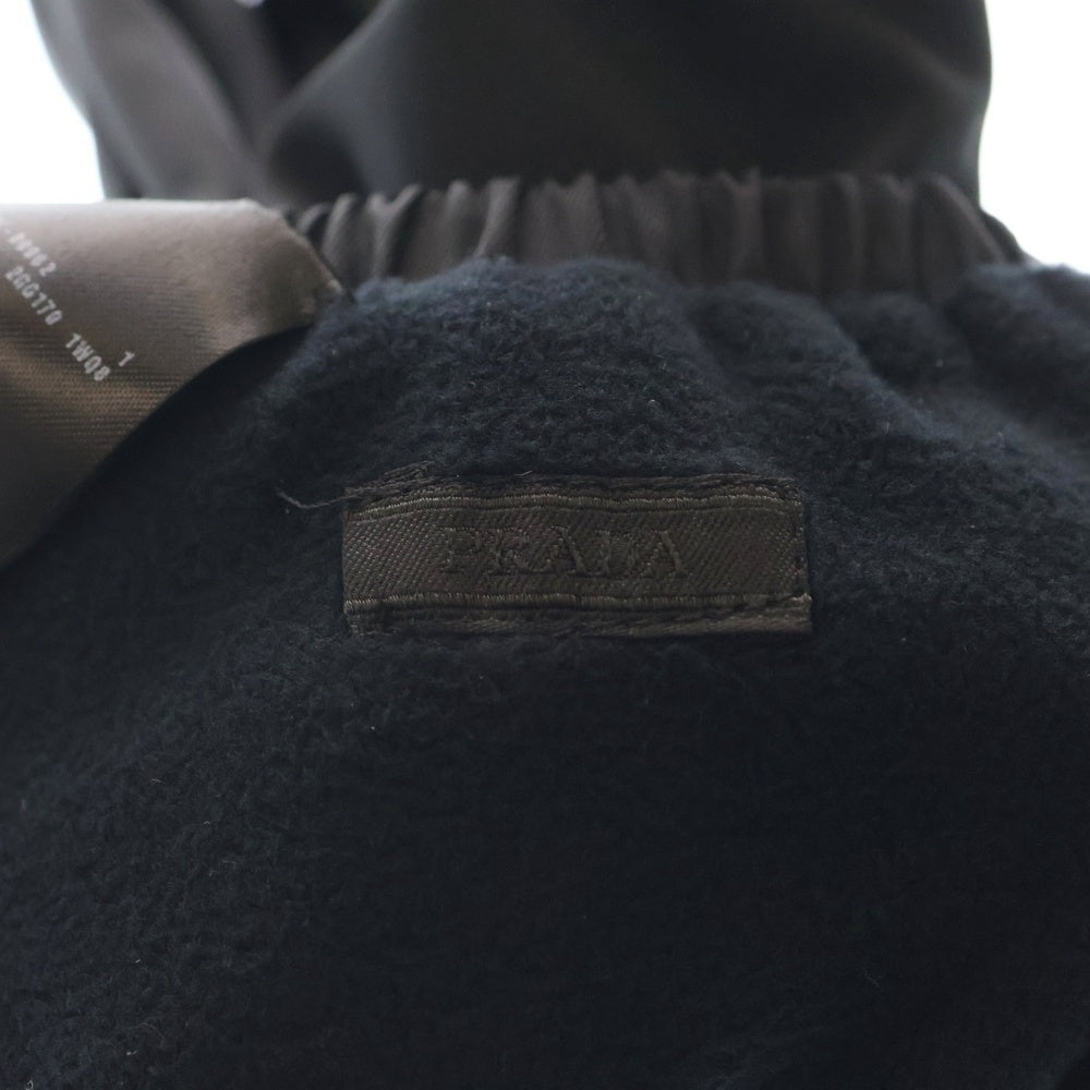 PRADA(プラダ) Re-nylon Gloves トライアングル ナイロングローブ 手袋 ブラック 2GG170 1WQ8 レディース