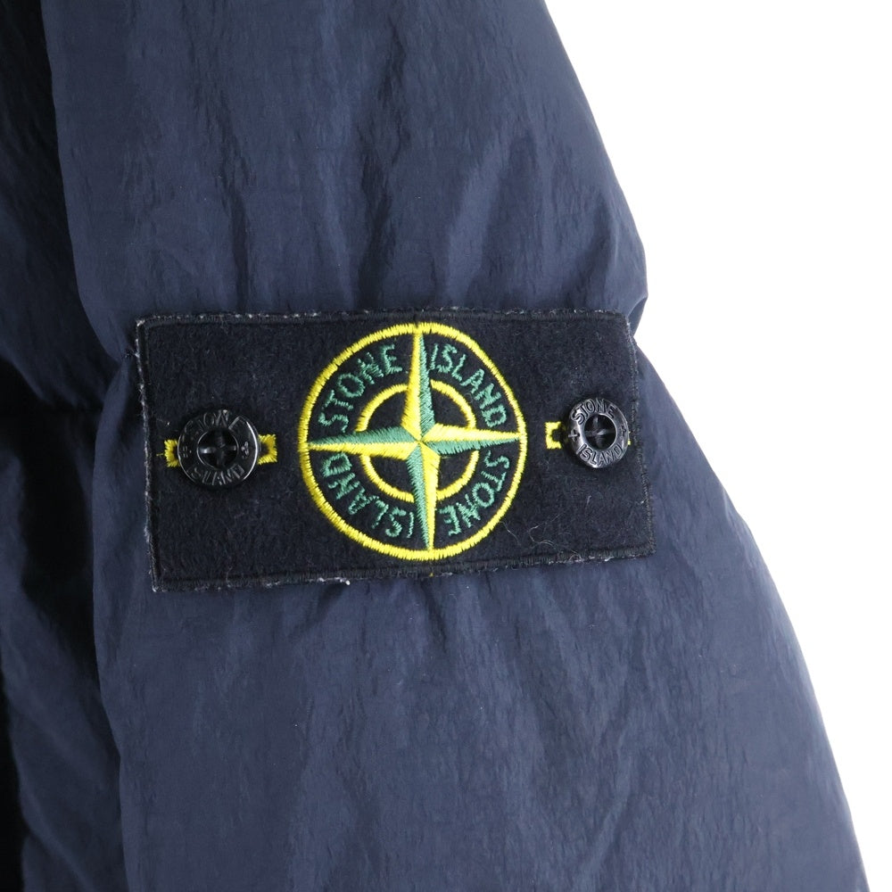 STONE ISLAND(ストーンアイランド) 19AW Garment Dye Down Jacket 711540223 ガーメントダイ ロゴワッペン ダウンジャケット ブラック