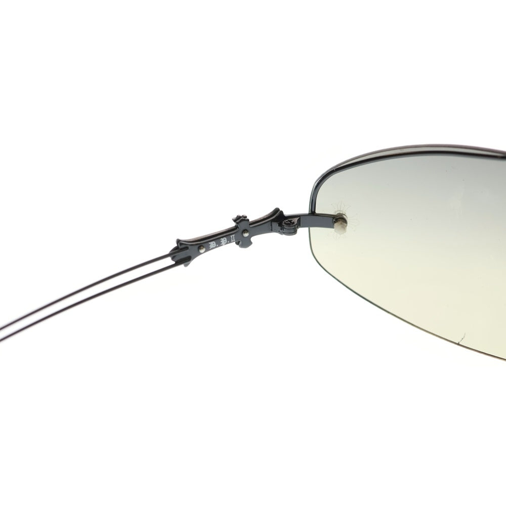 CHROME HEARTS(クロムハーツ) DRAG PIPE2 サイドクロス サングラス アイウェア メガネ ブラック