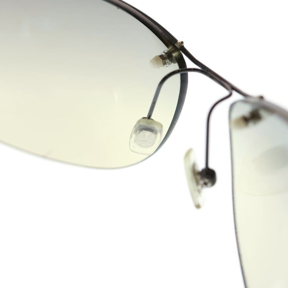 CHROME HEARTS(クロムハーツ) DRAG PIPE2 サイドクロス サングラス アイウェア メガネ ブラック