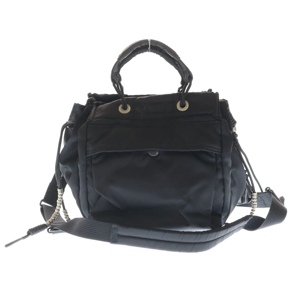 PORTER(ポーター) × TOGA STRING BAG トーガ ストリングバッグ ブラック レディース