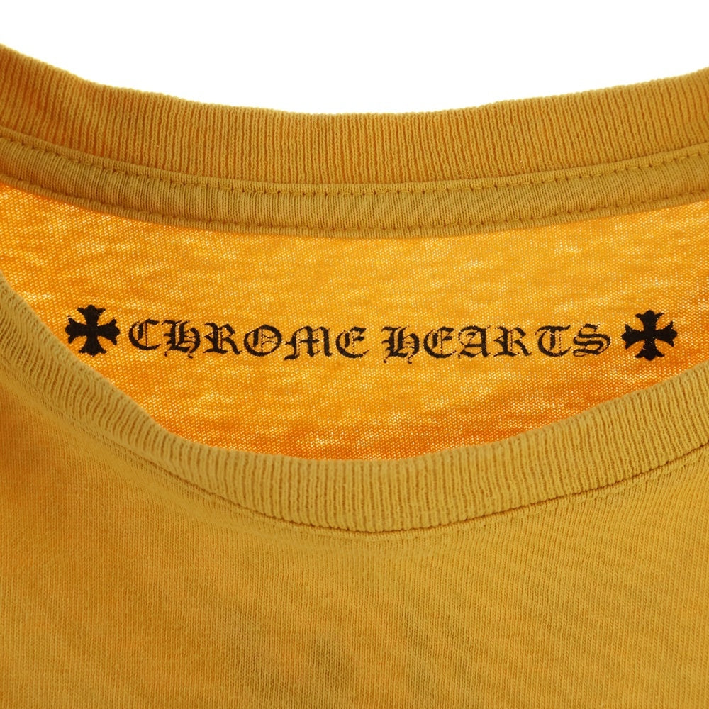 CHROME HEARTS(クロムハーツ) MATTY BOY PPO mustard Tee Call Me マッティボーイ マスタード プリント 半袖Tシャツ カットソー イエロー
