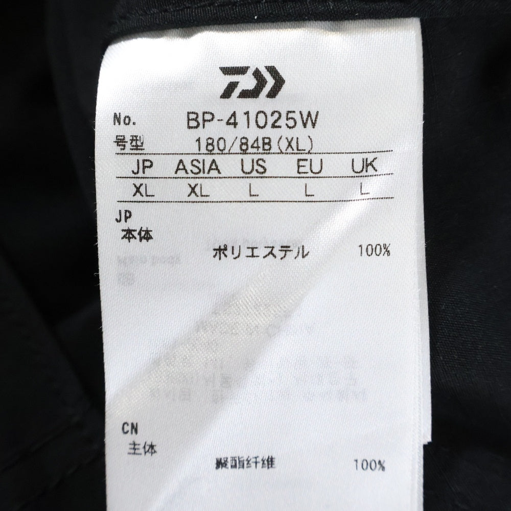 DAIWA PIER39(ダイワ ピアサーティナイン) TECH RIPSTOP FIELD PANTS リップストップ ジップフライ カーゴパンツ ブラック BP-41025W