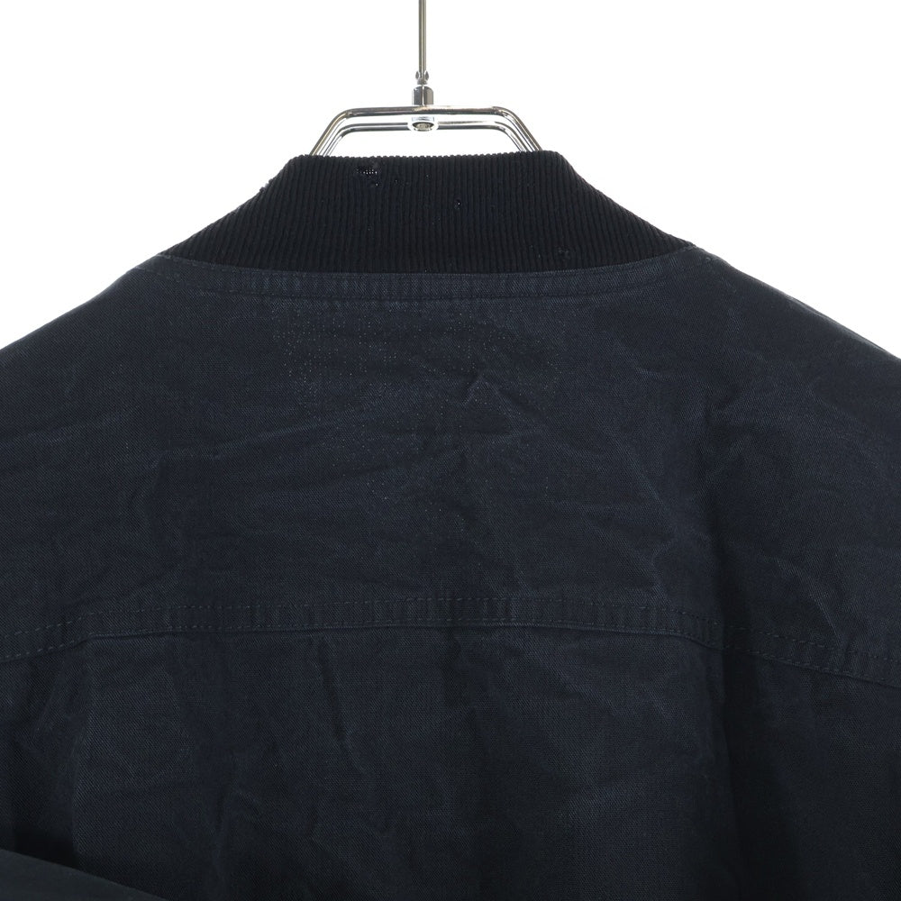 Rick Owens(リックオウエンス) FLIGHT BOMBER MA-1 フライトボンバージャケット ブラック RU15S4791-MO