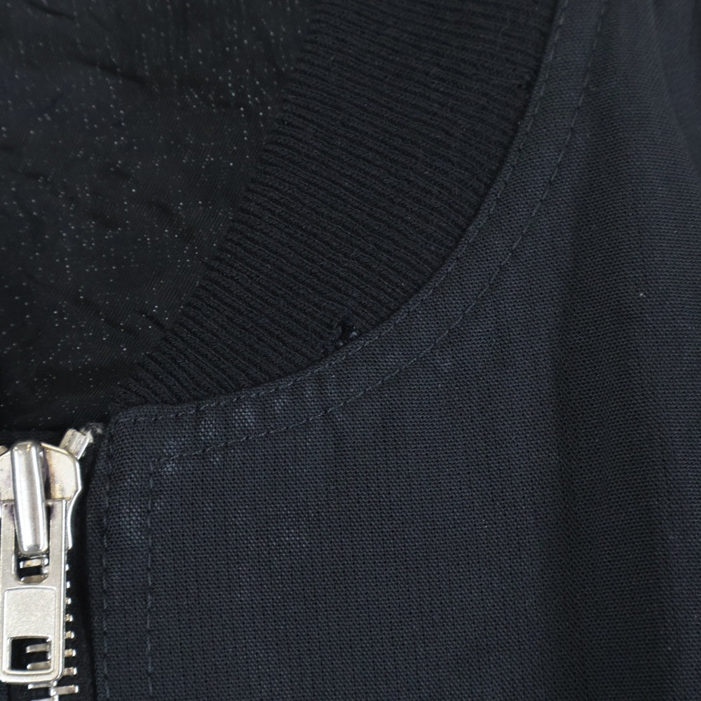 Rick Owens(リックオウエンス) FLIGHT BOMBER MA-1 フライトボンバージャケット ブラック RU15S4791-MO