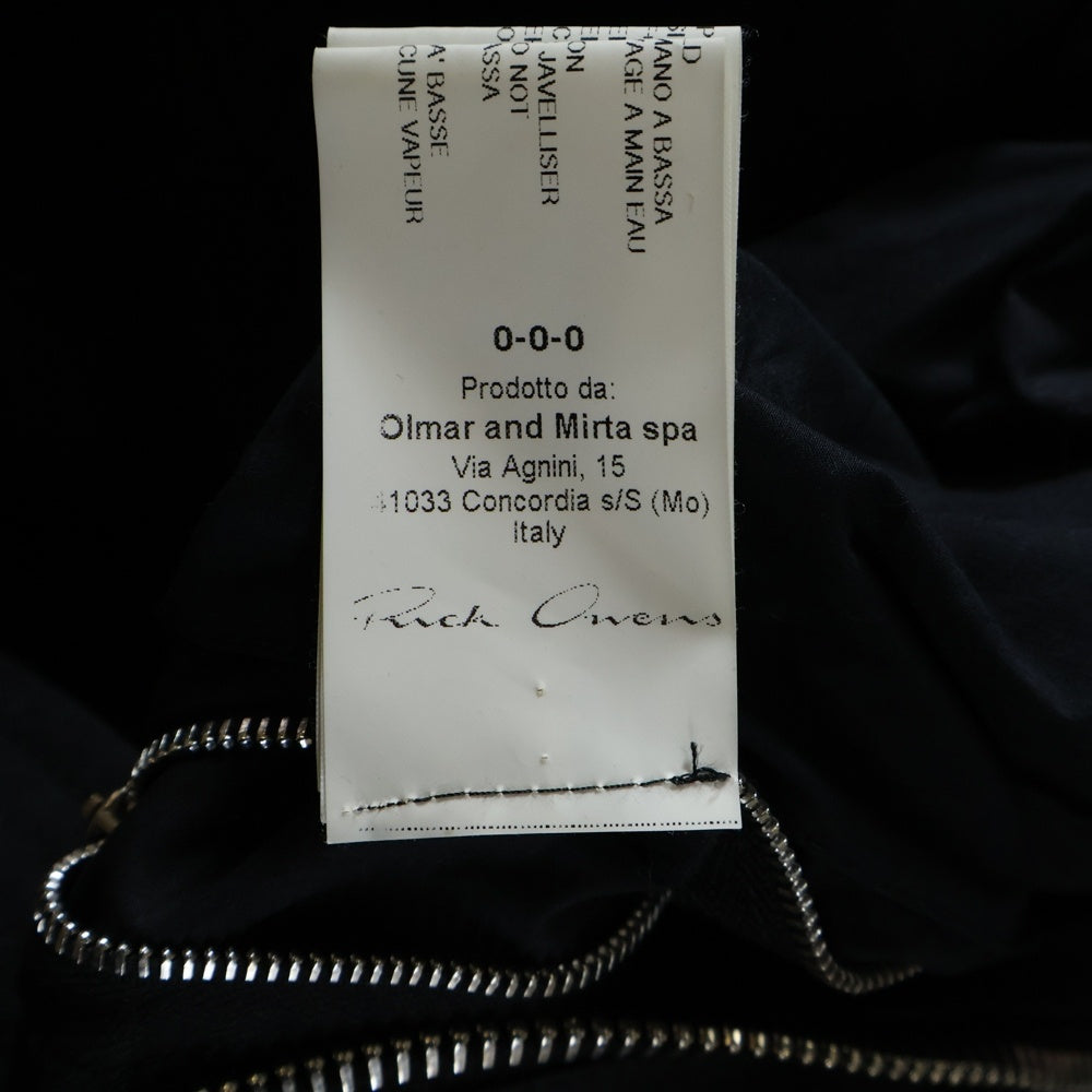 Rick Owens(リックオウエンス) FLIGHT BOMBER MA-1 フライトボンバー