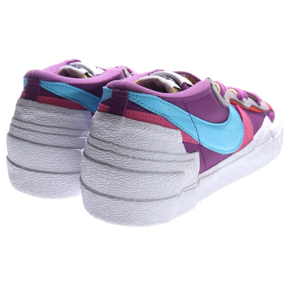 NIKE(ナイキ) ×sacai ×KAWS BLAZER LOW サカイ カウズ ブレーザー ローカットスニーカー パープル US10/28.0cm DM7901-500