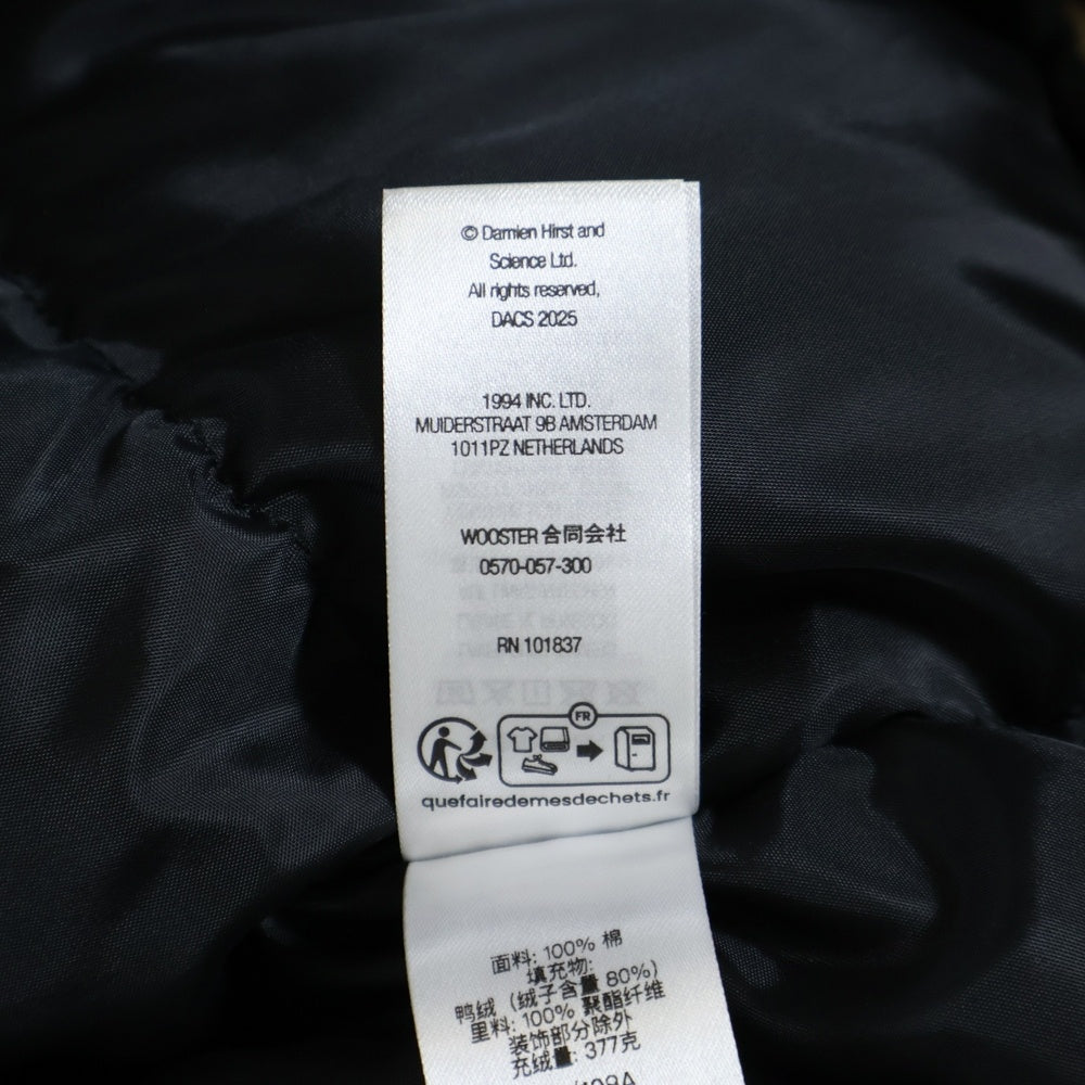 SUPREME(シュプリーム) 25SS Damien Hirst Down Puffer Jacket ダミアンハースト ダウン パファー ジャケット ブルー/ブラック