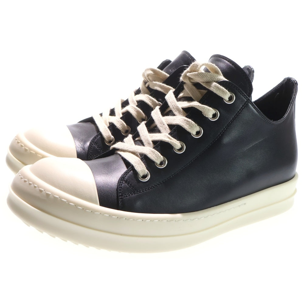 Rick Owens(リックオウエンス) WMNS LUXOR LOW ウィメンズ ルクソール ローカットスニーカー ブラック/ホワイト RP02C1891 レディース