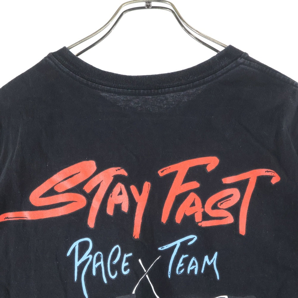 CHROME HEARTS(クロムハーツ) PPO STAY FAST RACE TEAM T-SHRT MATTY BOYステイファストプリント半袖Tシャツ ブラック