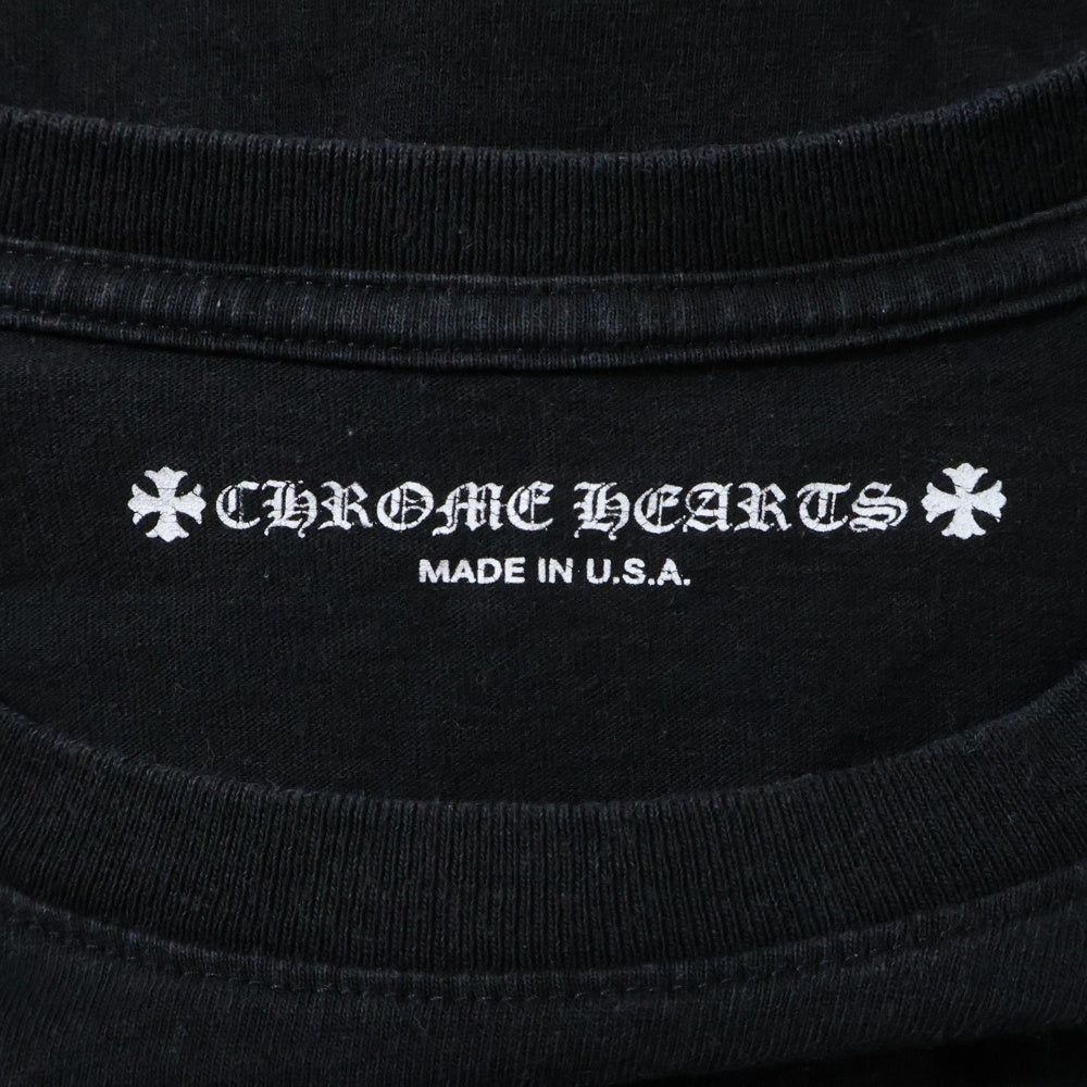 CHROME HEARTS(クロムハーツ) PPO STAY FAST RACE TEAM T-SHRT MATTY BOYステイファストプリント半袖Tシャツ ブラック