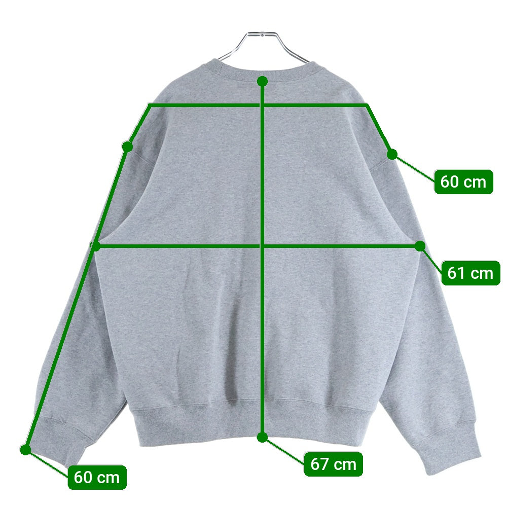 SUPREME(シュプリーム) 24SS Established Crewneck フロントロゴ