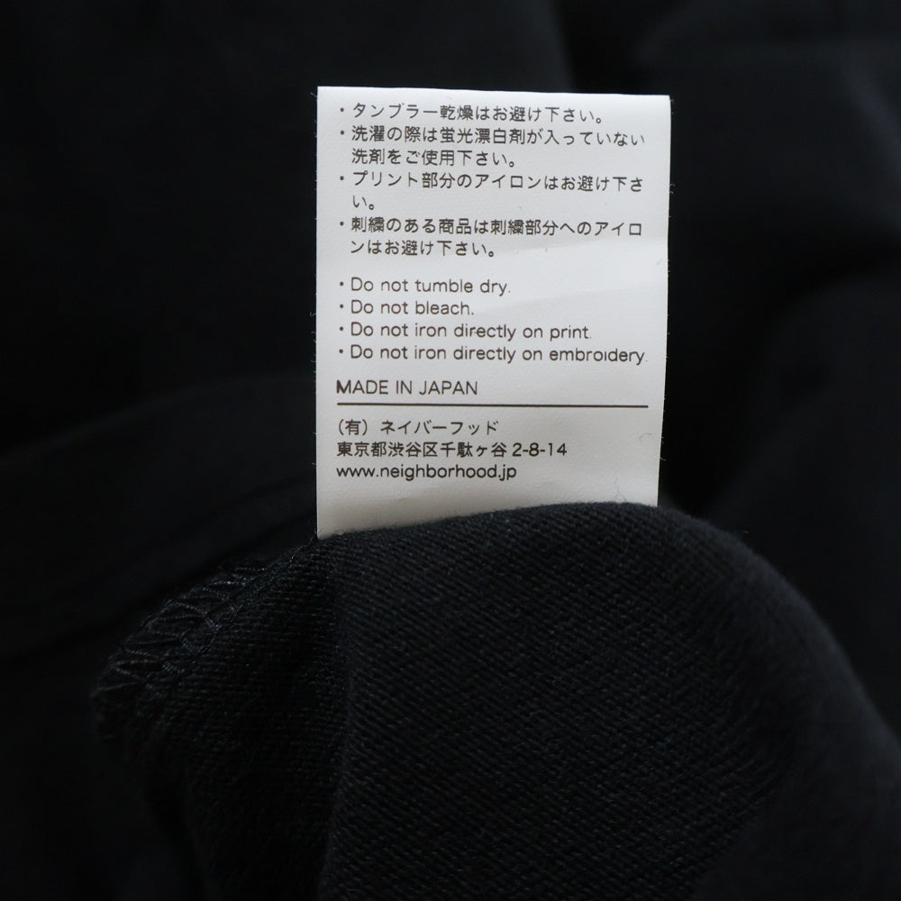 NEIGHBORHOOD(ネイバーフッド) 25SS DSMG NH TEE SS ドーバーストリートマーケット 銀座限定 半袖Tシャツ カットソー ブラック 251PCNH-ST05S