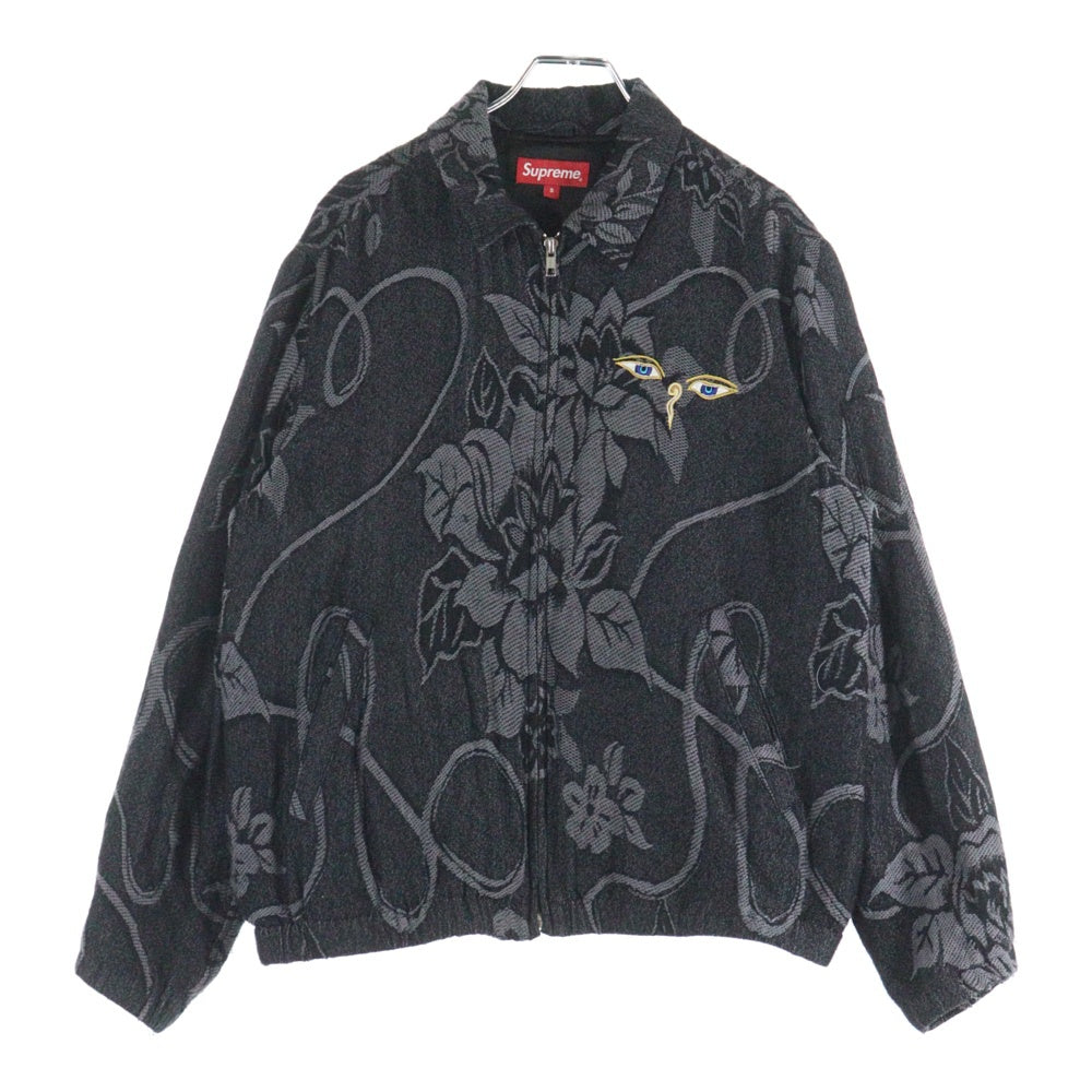 SUPREME(シュプリーム) 17SS Truth Tour Jacket ボタニカル総柄 トゥルース ツアー ジャケット ブラック