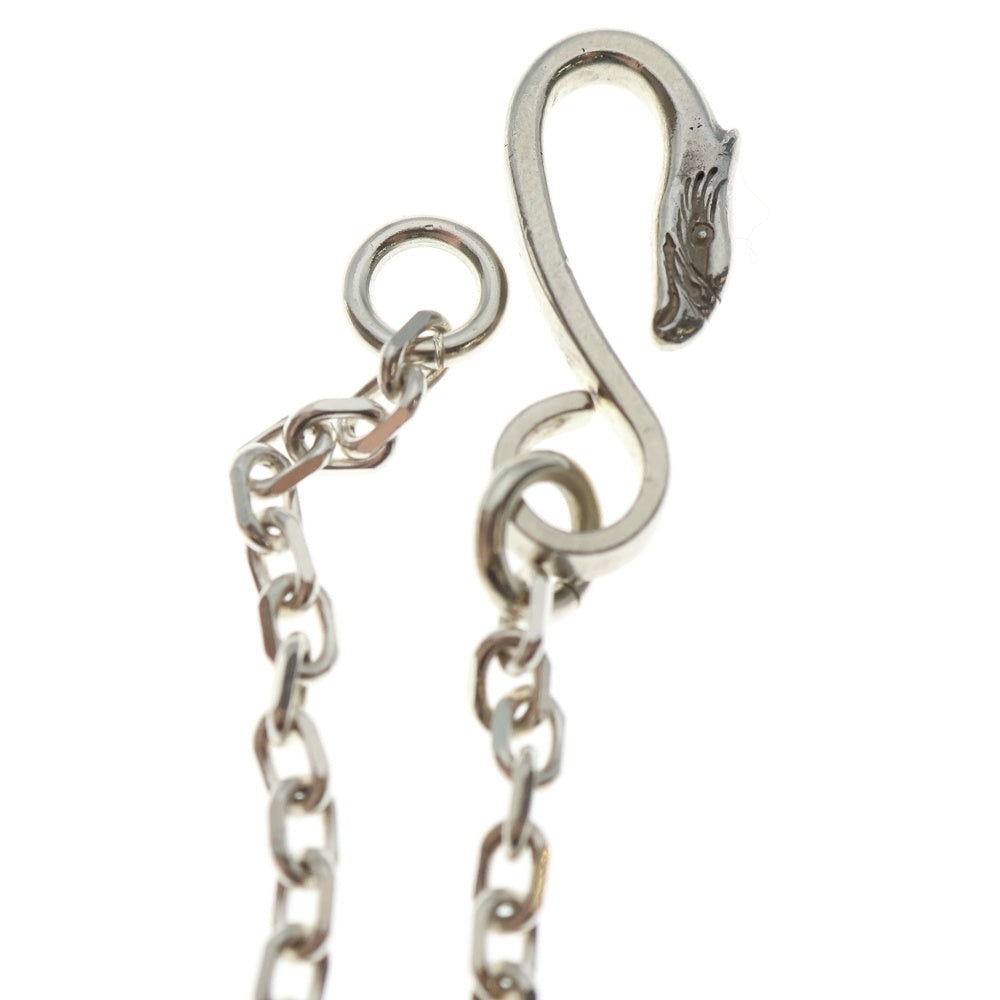 goro's(ゴローズ) イーグルフック細角チェーンネックレス シルバー