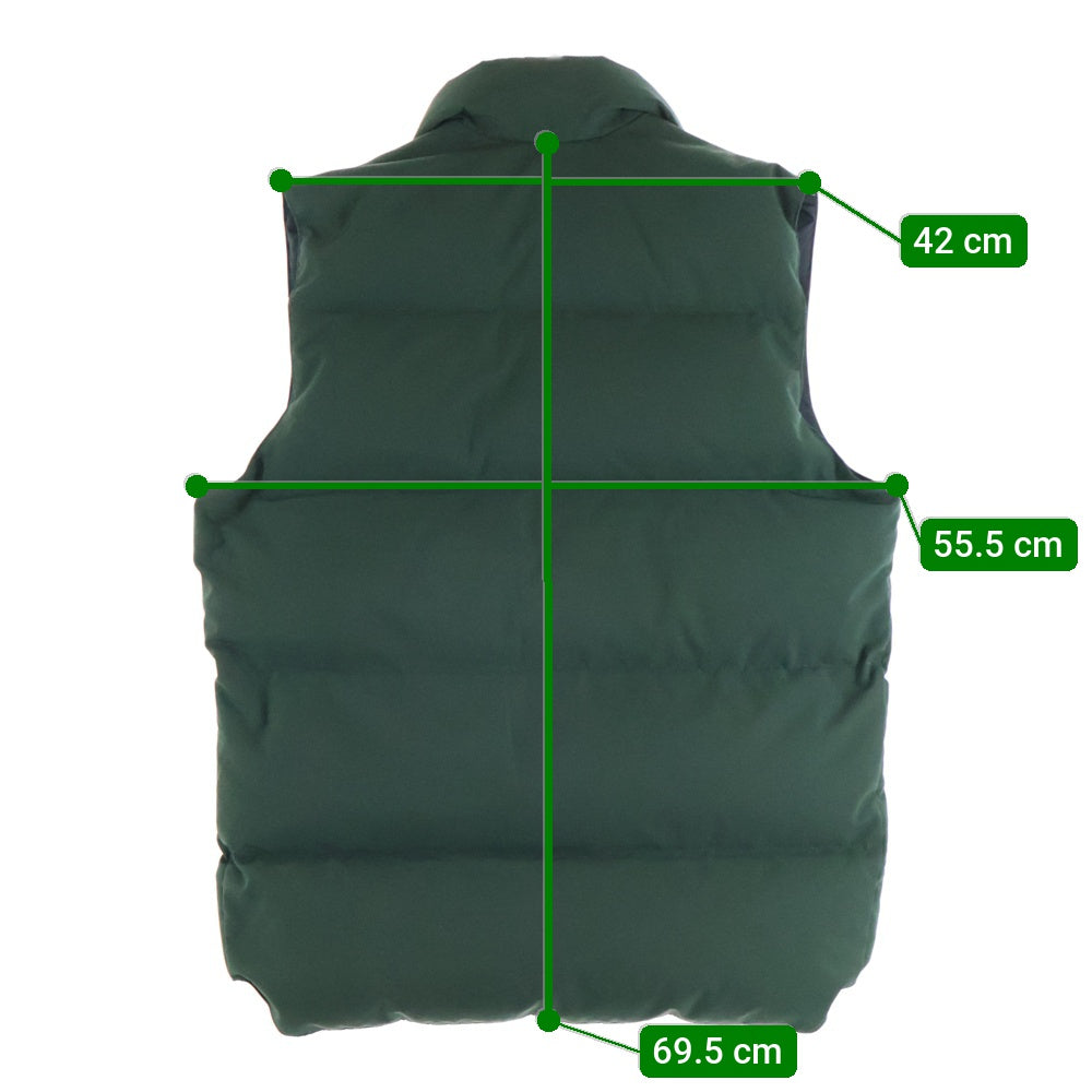 CANADA GOOSE(カナダグース) MONTREAL VEST モントリオールベスト ジップアップ ダウンベスト グリーン 4150M
