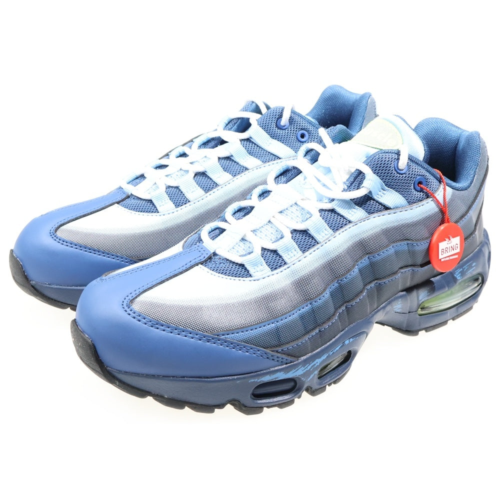 NIKE(ナイキ) ×Yu-Gi-Oh! AIR MUSCLE 95 QS YGO 遊戯王 エアマックス95 ローカットスニーカー ブルー US9.5/27.5cm II7404-400