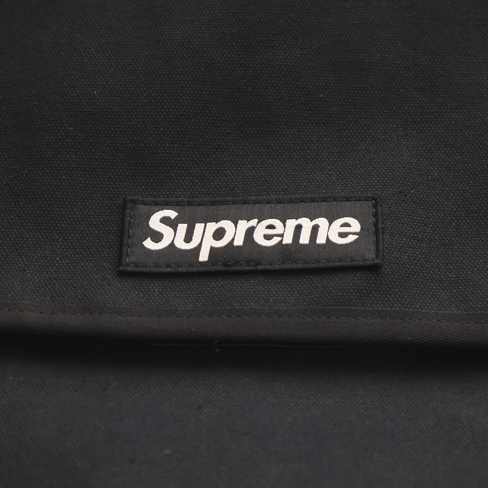 SUPREME(シュプリーム) 20SS De Martin Messenger Bag ディマティーニ メッセンジャー ショルダーバッグ ブラック
