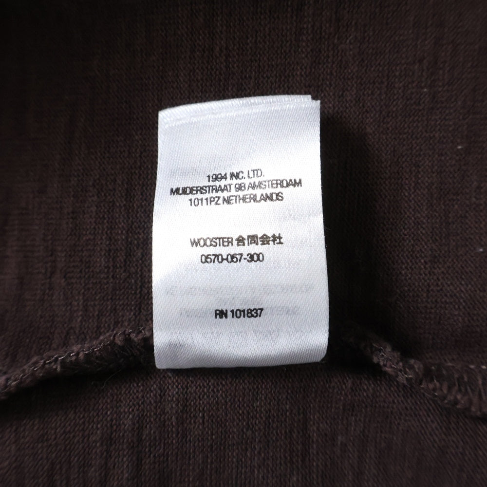 SUPREME(シュプリーム) 22SS S/S Pocket Tee ポケット刺繍 クルーネック 半袖Tシャツ カットソー ブラウン