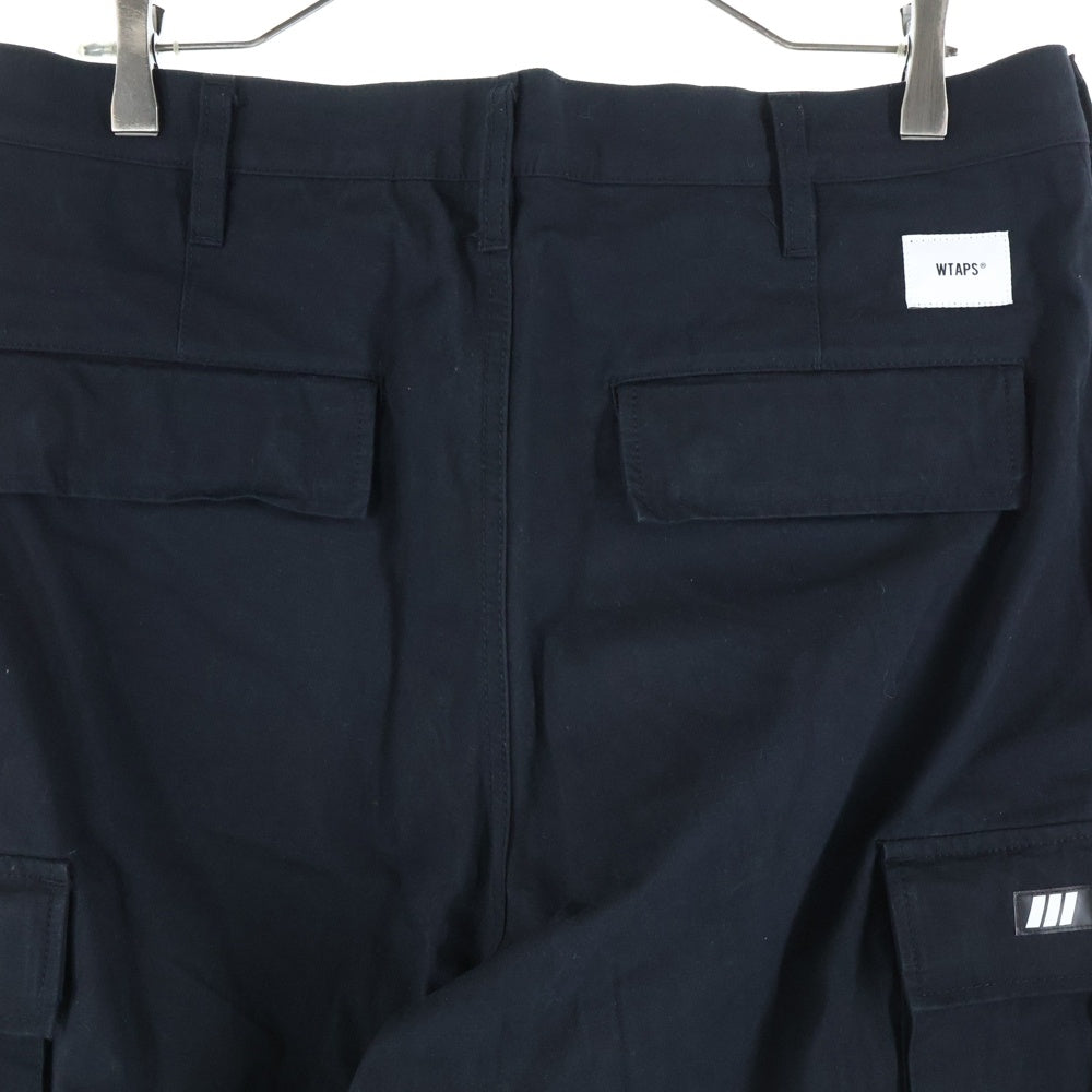 WTAPS(ダブルタップス) 23SS MILT9601 ミリタリー カーゴパンツ ブラック 231WVDT-PTM09