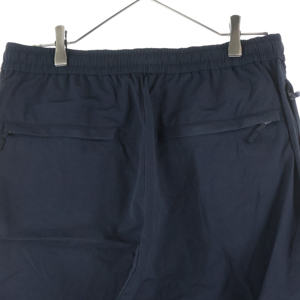 The Ennoy Professional(エンノイプロフェッショナル) 23AW NYLON TRACK PANTS ロゴ刺繍 ナイロン トラックパンツ ブラック AW23BRENPT04LP