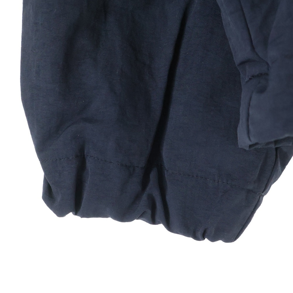 The Ennoy Professional(エンノイプロフェッショナル) 23AW NYLON TRUCK SUIT JACKET ロゴ刺繍 ジップアップ トラックスーツ ブラック AW23BRENJK02LP