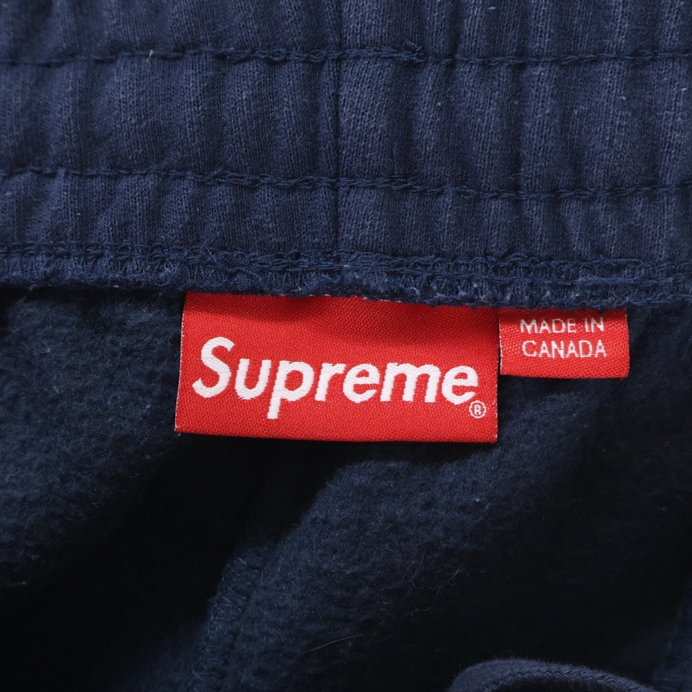 SUPREME(シュプリーム) 23SS Small Box Baggy Cargo Sweatshort スモールボックスロゴ バギー スウェットショーツ ハーフパンツ ネイビー