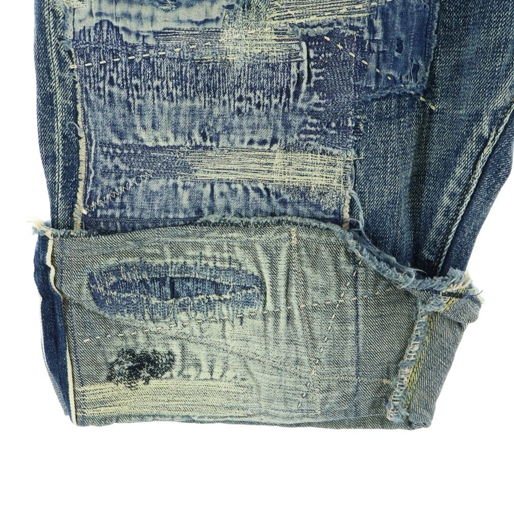 KAPITAL(キャピタル) BORO 襤褸 刺し子 パッチワーク ロールアップ