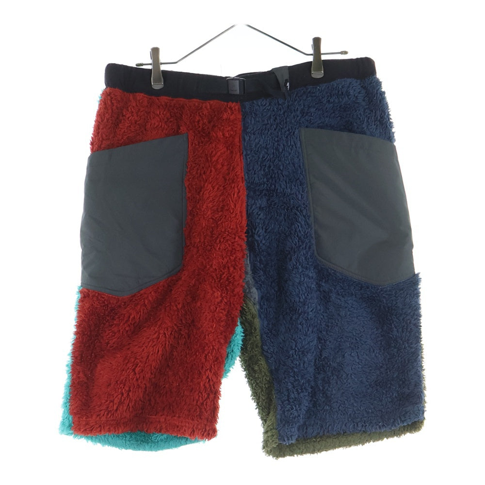 NO BRAND(ノーブランド) Marmot モーマット カラーブロック フリースショーツ ハーフパンツ マルチカラー MJP-F5063