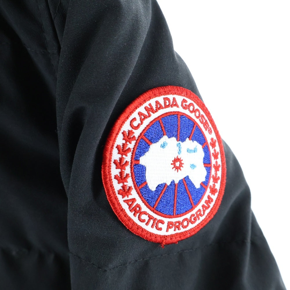 CANADA GOOSE(カナダグース) SHELBURNE PARKA シェルバーン パーカー ファー フーデッド ジップアップ ダウン ロングジャケット コート ブラック レディース 3802LA
