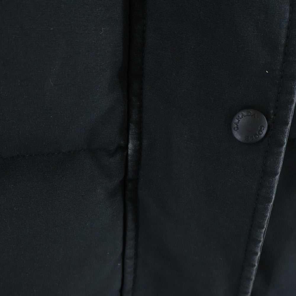 CANADA GOOSE(カナダグース) SHELBURNE PARKA シェルバーン パーカー ファー フーデッド ジップアップ ダウン ロングジャケット コート ブラック レディース 3802LA