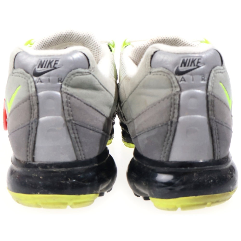 NIKE(ナイキ) AIR VAPORMAX 95 Neon AJ7292-001 エアヴェイパーマックス ネオン ローカットスニーカー グレー/イエロー US9/27.0cm