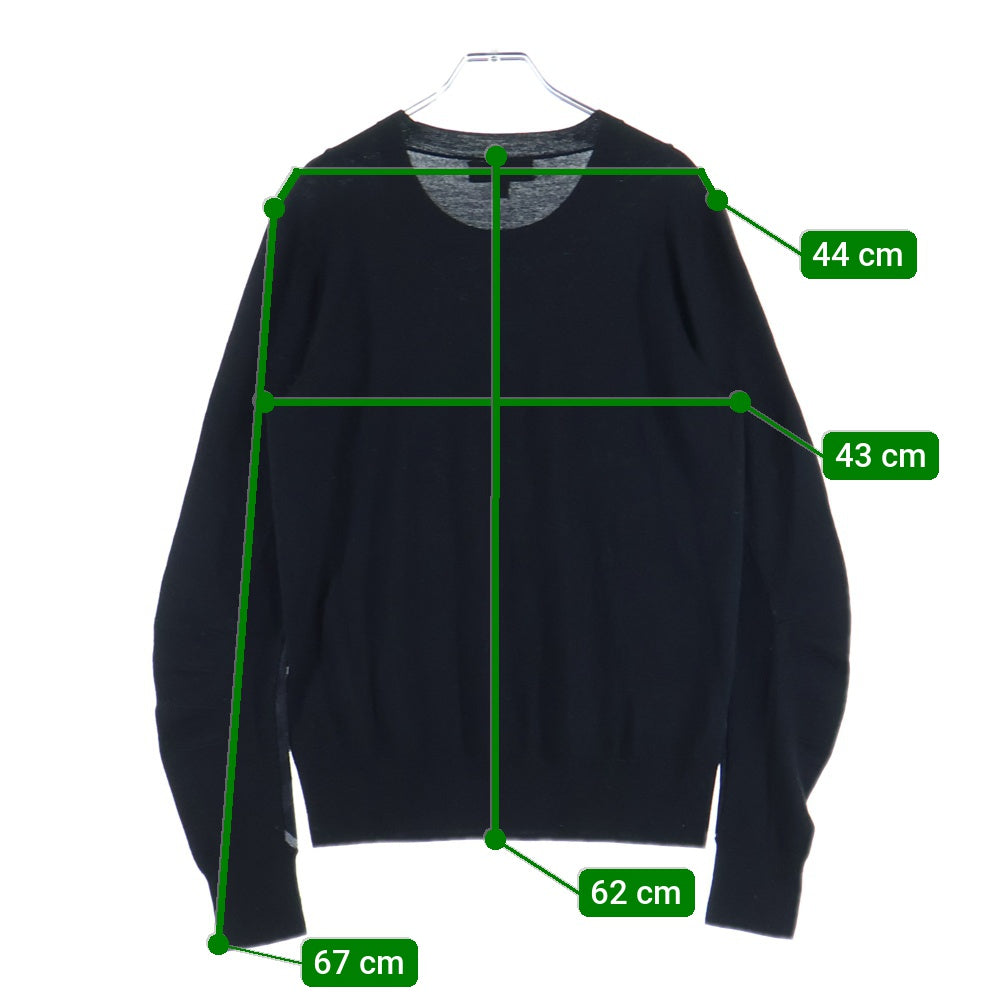 BURBERRY LONDON(バーバリーロンドン) アームチェック切替 クルー