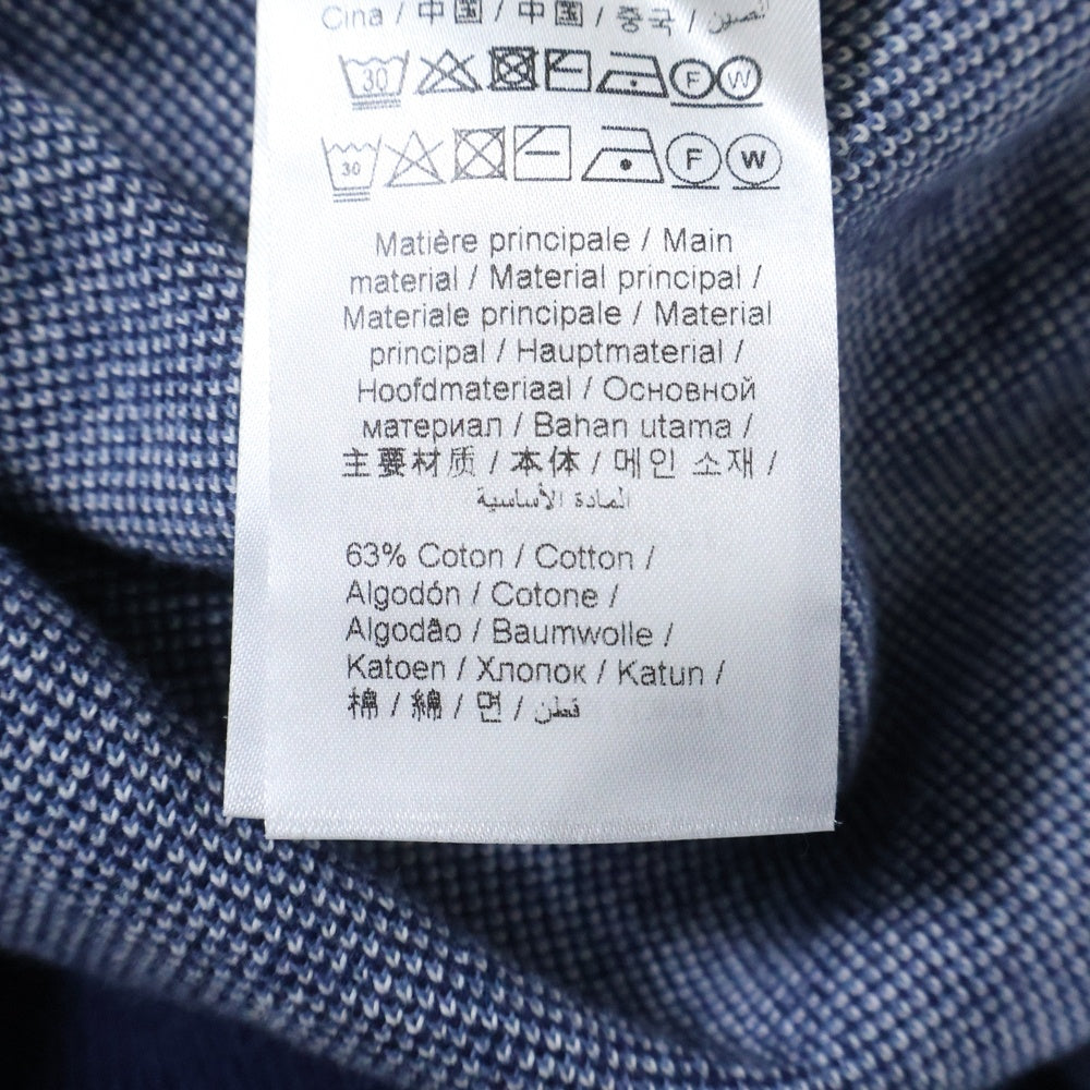 KENZO(ケンゾー) BY VERDY JUMPER CREW NECK KNIT ヴェルディ ロゴ総柄 クルーネック 長袖ニットセーター ネイビー FE55PU4573CB