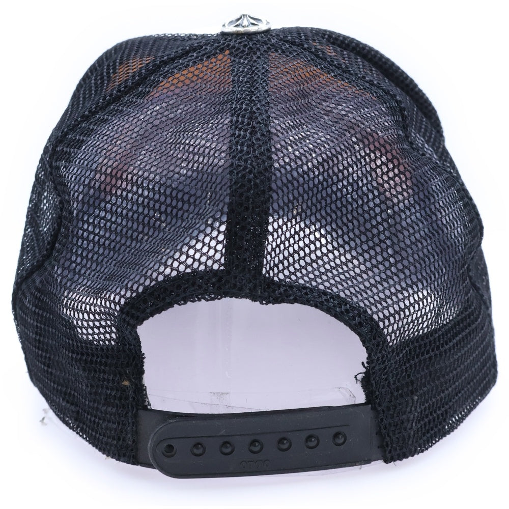 CHROME HEARTS(クロムハーツ) TRUCKER CAP CHパッチメッシュトラッカーキャップ クロスボール付 帽子 ホワイト/ブラック
