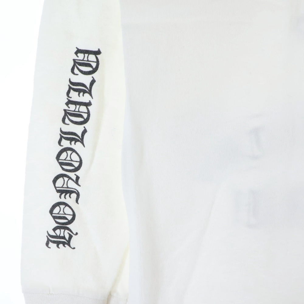 CHROME HEARTS(クロムハーツ) OLD Honolulu CH PLS L/S TEE オールド ホノルル限定 バッグCHプラス 長袖Tシャツ ロングスリーブカットソー ホワイト